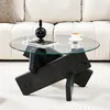 Table basse ronde multicolore (en option MDF + verre) : Voir les images du produit 13