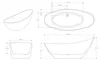 Freistehende Badewanne VICE 2.0 - Acryl - 183,5 x 78,5 x Produktbild-Vorschau 8