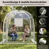 Tente transparente COSTWAY 215 x 215 cm, tente de sport Voir les images du produit 5