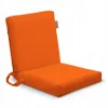 Klappbare Oxford Strandliege Orange – Tragbar Gartenliege, leichte Campingliege Produktbild-Vorschau