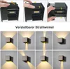 DOPWii 4 Pack 12W LED Wandleuchten Innen/Außen Wandlampe Produktbild-Vorschau 6