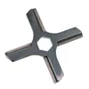 A close-up, top-down view of a metal kitchen appliance part. Produktbild-Vorschau