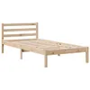 Bettgestell mit Kopfteil ohne Matratze 100x200 cm Produktbild-Vorschau 8