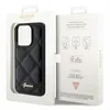 Etui Guess Quilted Metal Logo Na Iphone 15 Pro - Czarne Podgląd zdjęcia produktu 16