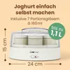 Clatronic® Joghurtbereiter | Joghurt selber machen | inkl. Produktbild-Vorschau 2