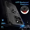 Für ZTE Blade A35 / A55 Armor Magnet Metall Ring PC Schutz Produktbild-Vorschau 4