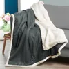 Arctic Kuscheldecke 150x200 grau Polyester Nicki / Produktbild-Vorschau 2