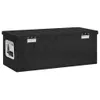vidaXL Pudełko do przechowywania czarne 70x31x27 cm Podgląd zdjęcia produktu 8