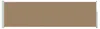 vidaXL Ausziehbares Seitenmarkise 117 x 600 cm Polyester Produktbild-Vorschau 1