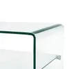 vidaXL Stolik kawowy przezroczysty 50×45×33 cm szkło Podgląd zdjęcia produktu 5