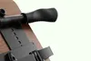 A close-up view of a rowing machine's handle and support structure. Produktbild-Vorschau