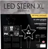 XXL LED Weihnachtsstern Weihnachtsbeleuchtung Gartenstecker warmweiß 140 LED's Anteprima dell’immagine prodotto