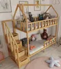 Etagenbett Hausbett mit Treppe, seitlicher Einstieg ZOSIA Produktbild-Vorschau 1