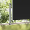 vidaXL Tenda laterale estensibile 100 x 300 cm nero Anteprima dell’immagine prodotto 3