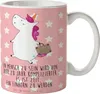 Mr. & Mrs. Panda Tasse mit Spruch Einhorn Koffer - Rot Produktbild-Vorschau 1