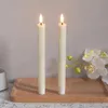 2 candele a LED, luce bianco caldo, 19 cm, senza fiamma, Anteprima dell’immagine prodotto 1