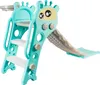Aga4Kids Šmykľavka s madlom 120 cm DS3702 Svetlomodrá Náhľad obrázku produktu 5
