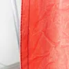 Rideau en toile de coton rouge 140x250 Voir les images du produit 4
