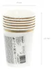 PartyDeco KPP30-008-EU1, 220 ml, Papája, Zlato, Biela, 75 Náhľad obrázku produktu 9