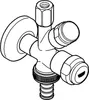 Grohe Eggemann WAS-Kombieckventil DN 15 chrom - 41073000 Produktbild-Vorschau 2