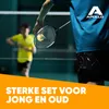 Apollo Badminton Match Pro 800 Carbon, blu/grigio Anteprima dell’immagine prodotto 7