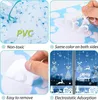 Fensterbilder Weihnachten Selbstklebend Schneeflocken PVC Produktbild-Vorschau 6