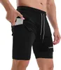 Lixada 2-in-1 Herren Laufshorts mit Handtuchschlaufe Produktbild-Vorschau 1