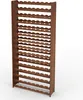 A tall, narrow wooden wine rack with multiple shelves for holding bottles. Produktbild-Vorschau