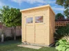 Alpholz Gerätehaus Mollie 191x139cm mit 14mm Wandstärke Produktbild-Vorschau 14