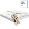 A folded white duvet is shown on a white background with a tag attached. Náhled obrázku produktu