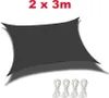 Trade-Shop PES Sonnensegel Sonnenschutz 2x3m Rechteck Produktbild-Vorschau 1