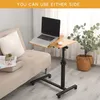 Laptoptisch höhenverstellbar mit Rollen  90cm Produktbild-Vorschau 3