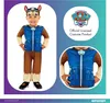 Costume officiel de bébé Chase de Paw Patrol marron-bleu Voir les images du produit 6