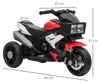 HOMCOM Elektro Kindermotorrad Dreirad Kinderfahrzeug 37-95 Produktbild-Vorschau 3