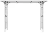 ALEOS XXL Rosenbogen Rankhilfe Pergola aus Metall schwarz Produktbild-Vorschau 5