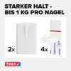 tesa Klebenagel weiß Bildernagel selbstklebend mit Produktbild-Vorschau 3