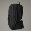 A black backpack is shown from the back against a plain gray background. Produktbild-Vorschau