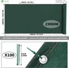 VOUNOT® Zaunblende 1.8×20m, Sichtschutz Zaun 230 g/m² HDPE Produktbild-Vorschau 2