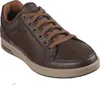 A single brown Skechers sneaker is shown against a white background. Voir les images du produit