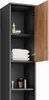 Hochschrank Vicco Fynn Anthrazit/Goldkraft Eiche 30 x 190 Produktbild-Vorschau 6
