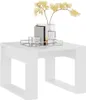 vidaXL Tavolino bianco 50x50x35 cm in materiale composito Anteprima dell’immagine prodotto 6