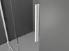Mexen Velar Schiebetür-Duschwand 160 cm, matt, weiß - Produktbild-Vorschau 8