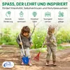 Kinder-Gartengeräte 5 tlg. Harke, Schaufel, Besen, Spaten, Produktbild-Vorschau 4
