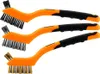 NEO TOOLS Szczotki druciane zestaw 3 szt, 3x7 rzędów Podgląd zdjęcia produktu 1