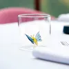 WD LIFESTYLE Tazza in vetro con farfalla Anteprima dell’immagine prodotto 4