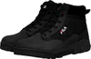 A pair of black Fila boots on a white background. Voir les images du produit