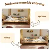 Dětská Postel Oli S Zábranou A Roštem | 160x80 cm | Smrk, Náhled obrázku produktu 12