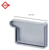 INEFA Dachrinnen Endstück Kastenrinne PVC NW83 / 83mm, Produktbild-Vorschau 2