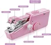 Mobile Nähmaschine kompakt in Pink – 31-teiliges Produktbild-Vorschau 3