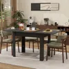 Puluomis Ausziehbarer Esstisch, Erweiterbarer Tisch Produktbild-Vorschau 7